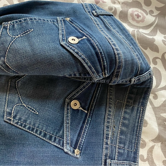 10 short Inc jeans boot leg regular fit new no tags - Picture 3 of 4
